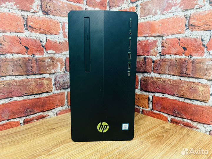 Системный блок HP i5-8400/GTX 1060/RAM 8/SSD+HDD