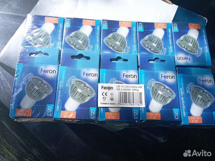 Лампа светодиодная Feron MR16 G5.3 4W 4000K