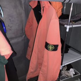 Зипка stone island персиковая