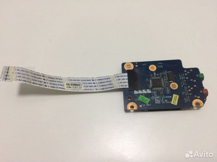 Плата audio+CardR Lenovo G565, G560,G560E