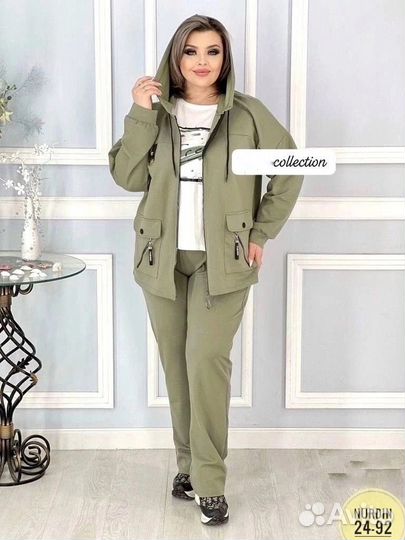 Спортивный костюм до 62 размера