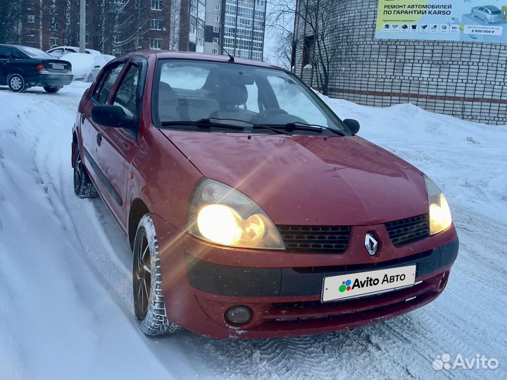 Renault Symbol 1.4 МТ, 2004, 179 000 км