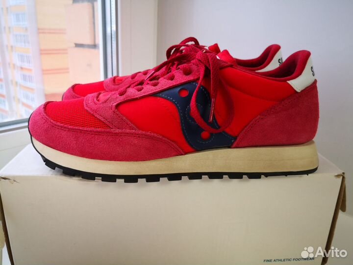 Кроссовки Saucony Jazz Original Vintage RED/Navy