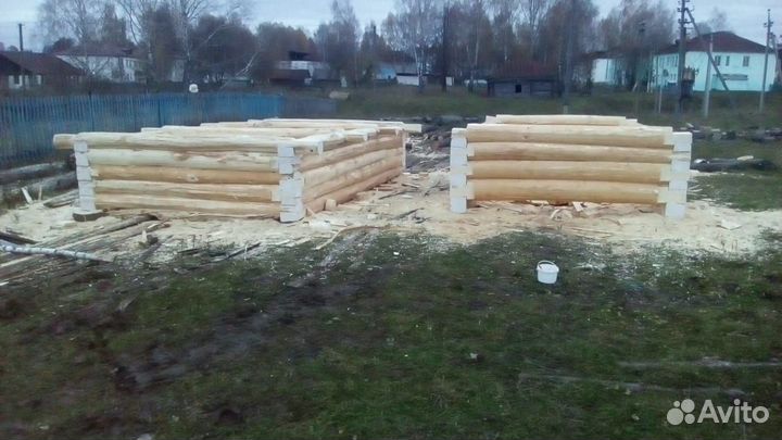 Срубы из липы под заказ