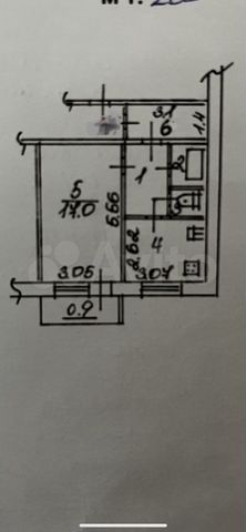 1-к. квартира, 37,4 м², 4/5 эт.