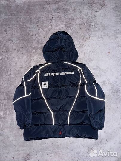 Пуховик Supreme Jordan Reflective