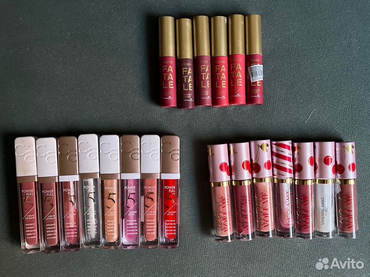 Блески и помады для губ тестеры