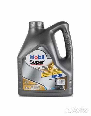Масло моторное Mobil Super 3000 5w-30 XE