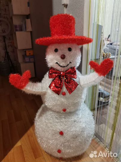 Продам снеговика светящиеся
