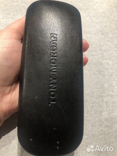 Футляр для очков кожаный,tony morgan