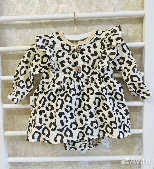 Боди платье на девочку