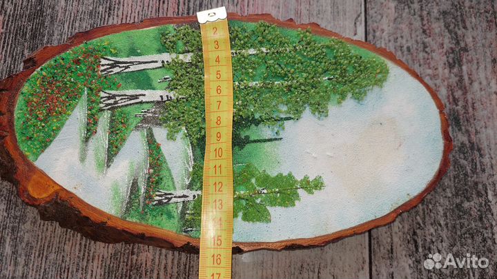 Картина на дереве СССР