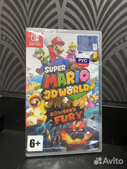 Игра для Nintendo Switch Mario 3D World