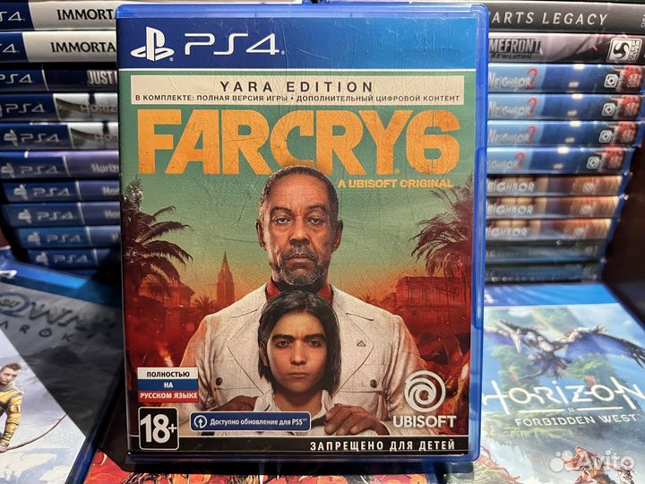 Диск Far Cry 6 PS4
