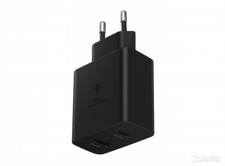 Сзу Samsung 65W PD Power Adapter Trio (2C1A) EP-T6