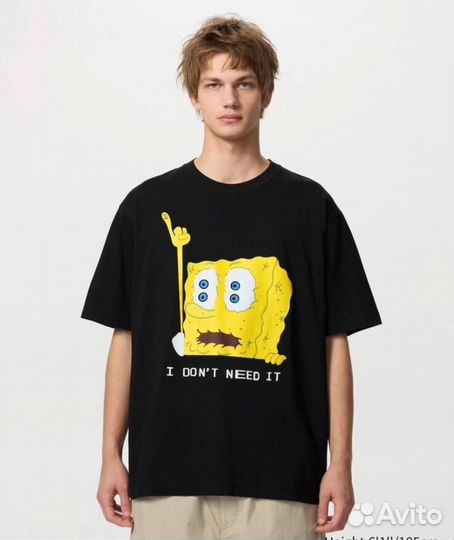 Худи и футболки uniqlo x cpfm x sponge