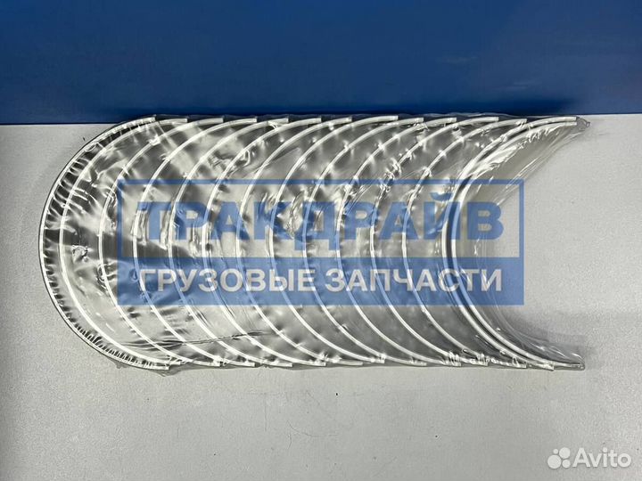 Вкладыши коренные DAF MX300 MX340 MX375 STD на 7 ш