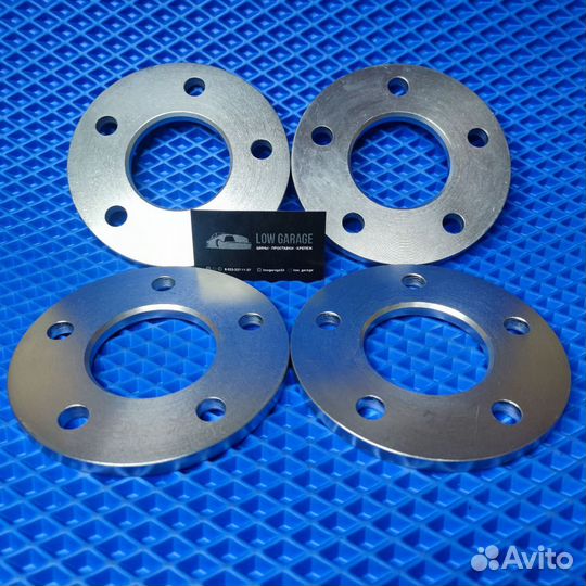 Проставки 5х112, 10мм, цо57.1 сквозные. Vag