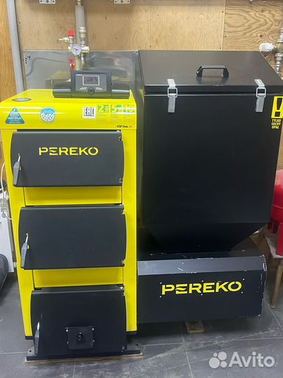 Котел твердотопливный пеллетный автоматический Per