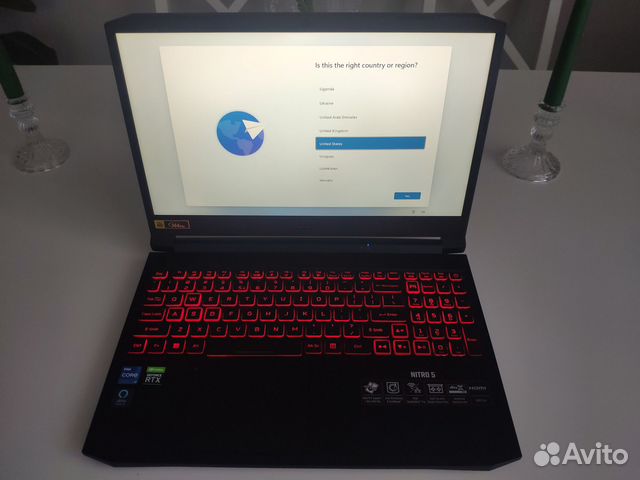Игровой ноутбук Acer Nitro 5, новый, i7, 3050Ti купить в Пензе ...