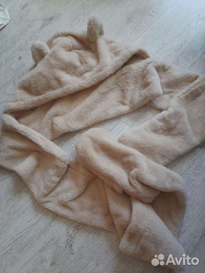 Шапка мишка женская