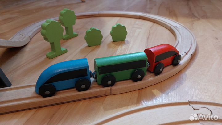Деревянная железная дорога IKEA