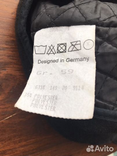 Кепка мужская шерсть