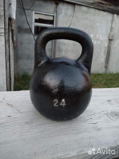 Гиря 24 кг СССР