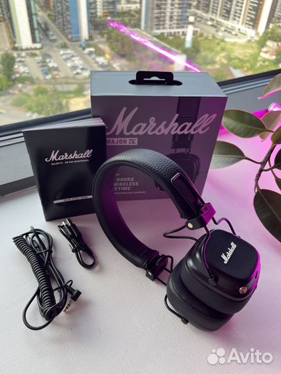 Наушники marshall major 4 новые