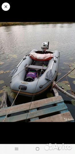 Лодка впх с мотором