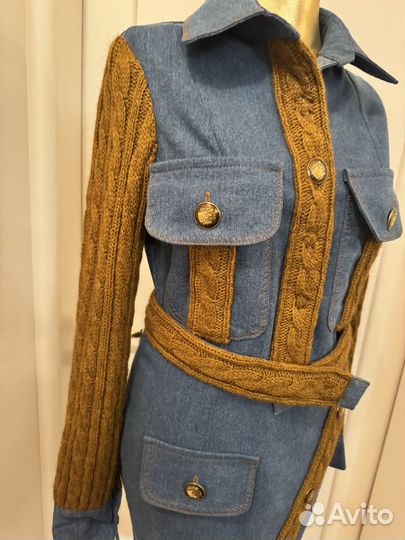 Дизайнерское платье р. 44