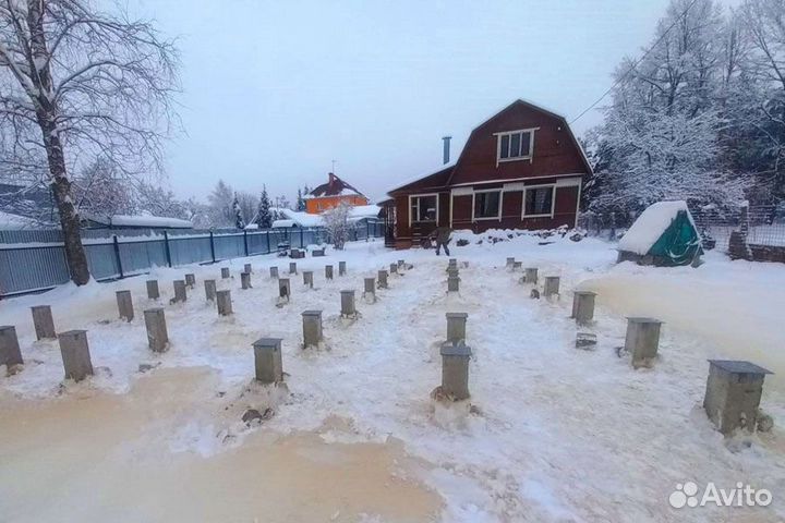 Жб сваи. Фундамент из свай. Забивные сваи