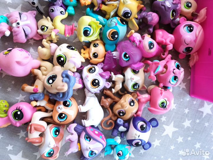 Игрушки пакетом littlest pet shop