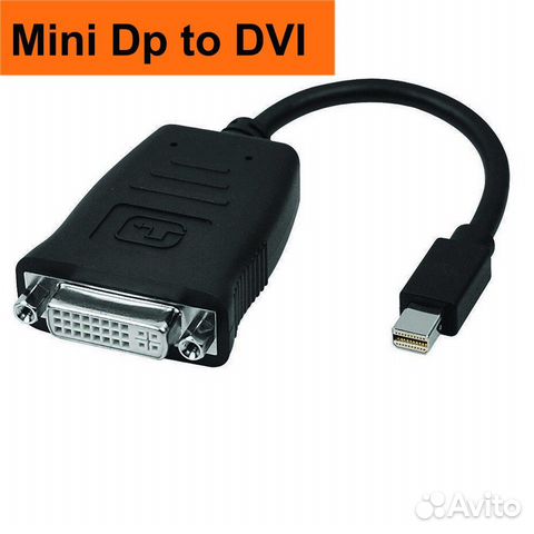 Адаптер mini displayport to dvi