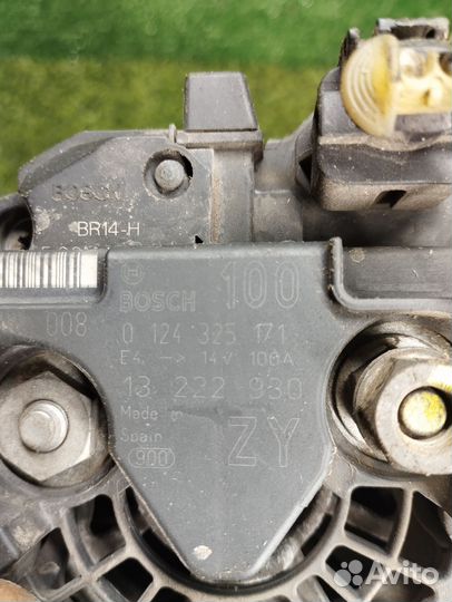 Генератор 0124325171 Opel Meriva A (2003-2010)