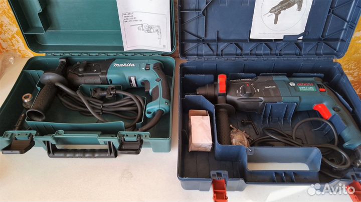 Новые перфораторы Makita, Bosch