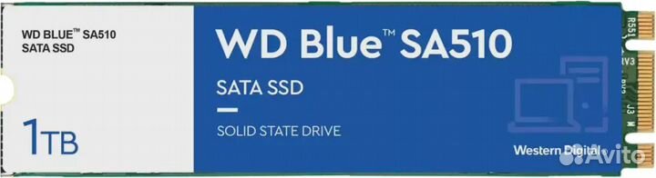 Жёсткий диск HDD Western digital WDS100T3B0B