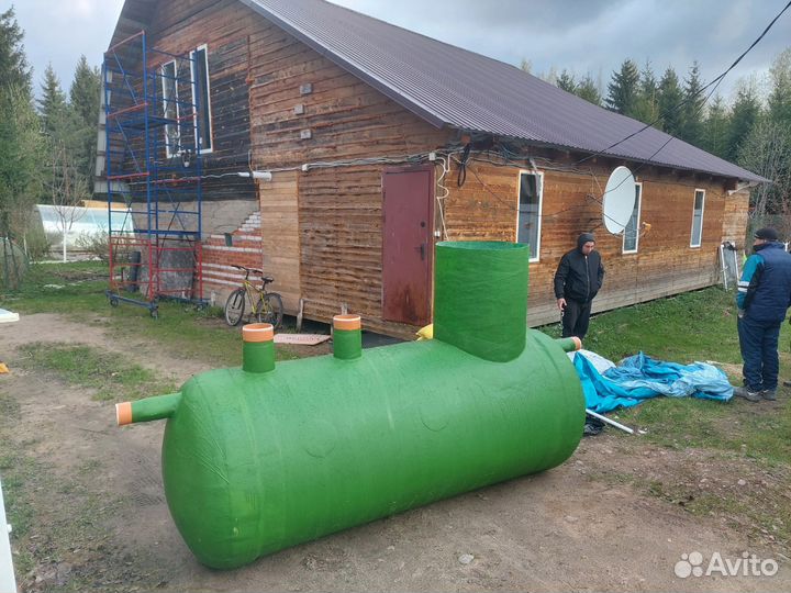 Септик бф 4х камерный
