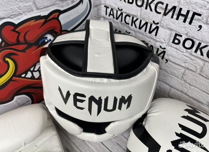 Боксерский шлем детский venum
