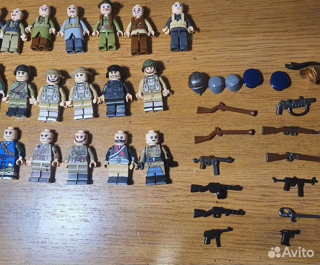 Lego - фигурки, аксессуары, оружие