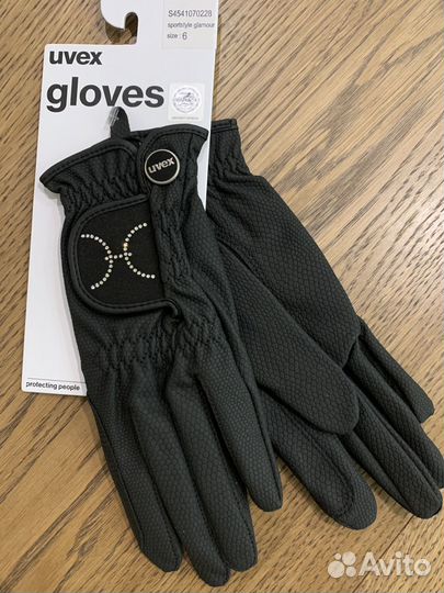 Перчатки для конного спорта uvex sportstile