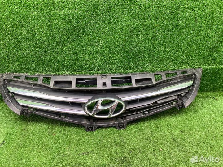 Решетка радиатора Hyundai Solaris рестайлинг 5586