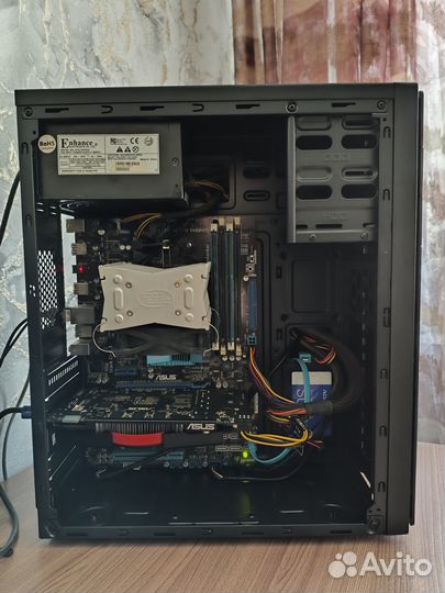 Пк AMD Athlom II X4 640, GeForce GTS 450, SSD500GB