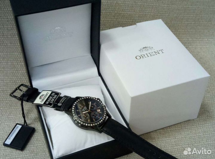 Orient stw00001b made in Japan,женск,сапфир,новые