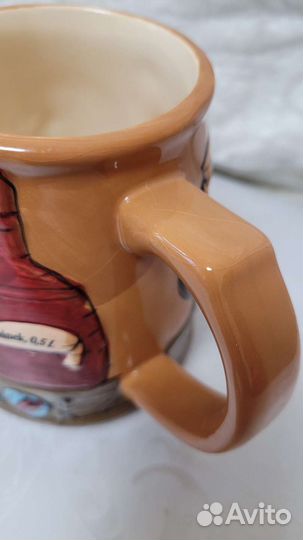 Кружка пивная новая из Чехии 0,5 л