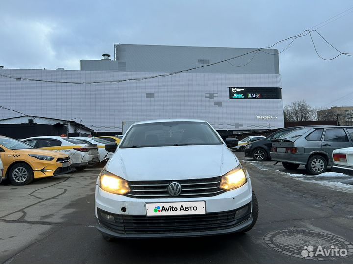 Volkswagen Polo 1.6 AT, 2018, 454 000 км