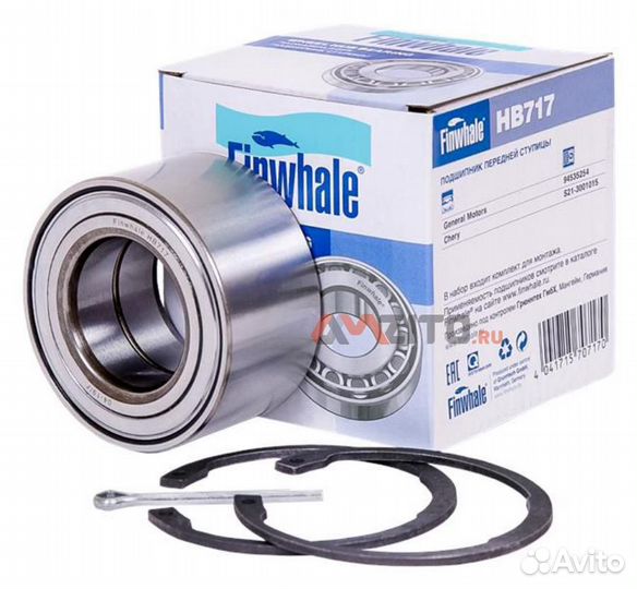 Finwhale HB717 Подшипник ступ.daewoo nexia/lanos/nubira 97-03 пер