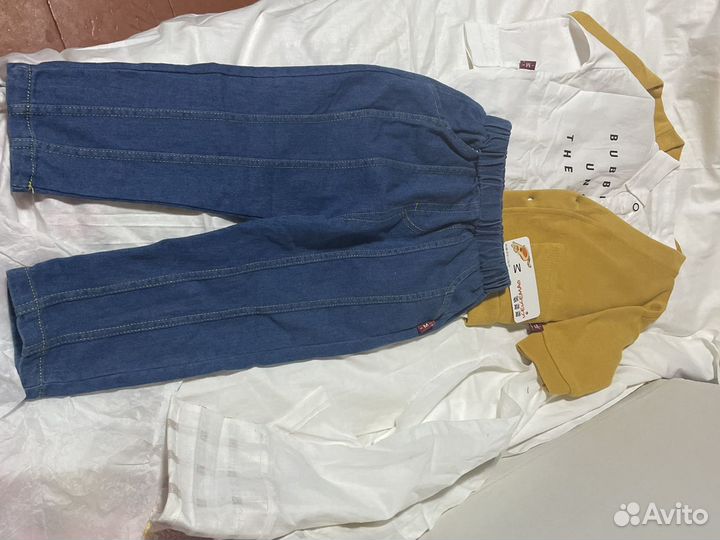 Детский теплый костюм