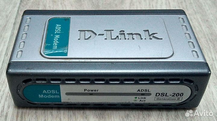 Модем D-link DSL-200