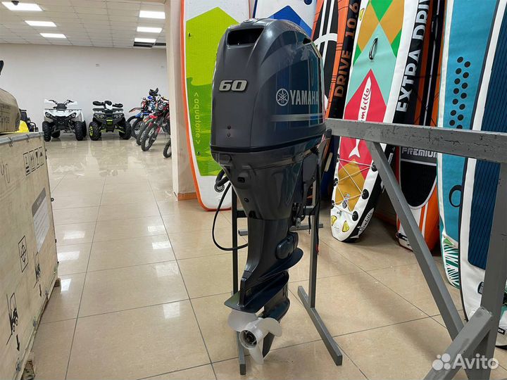 Лодочный мотор yamaha F60fetl б/у